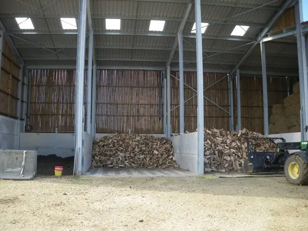 Consommables bois pour installation biogaz