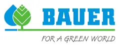Logo de la marque de compresseurs pour unités de méthanisation, biogaz, biométhane Bauer