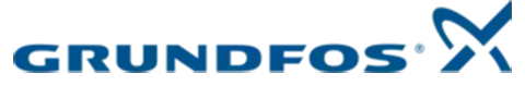 Logo de la marque de pompes Grundfos